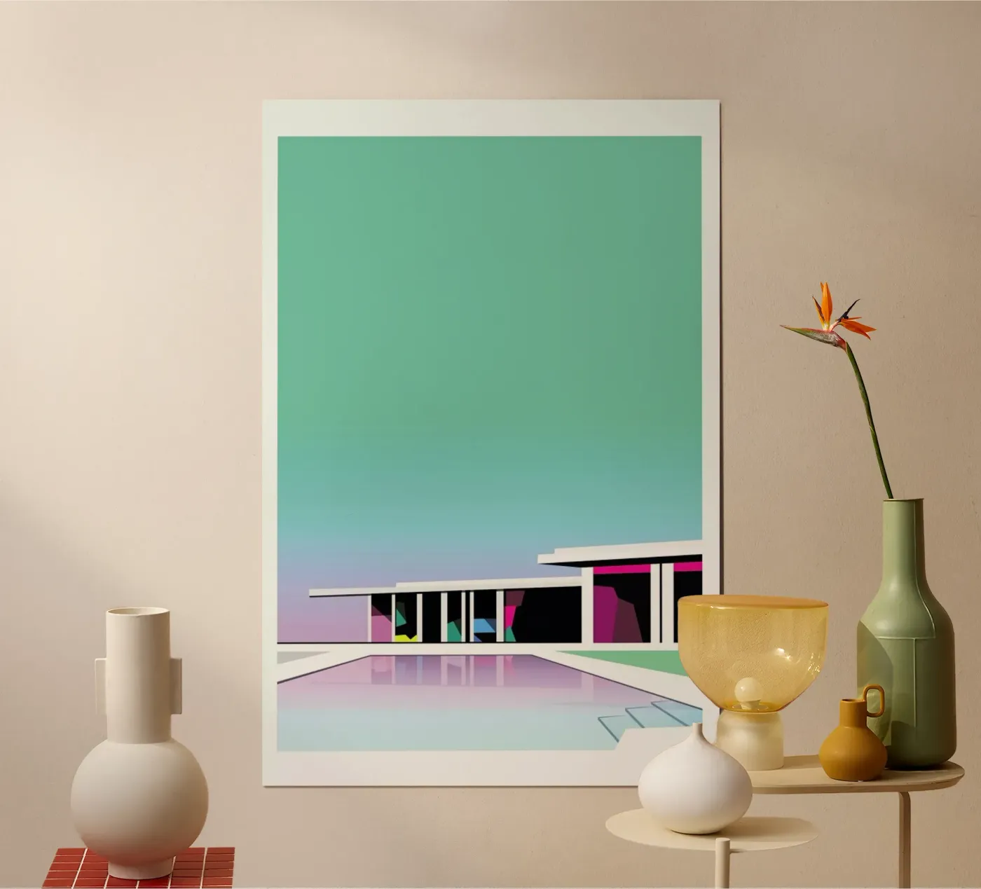 Less than zero poster by Three Of The Possessed