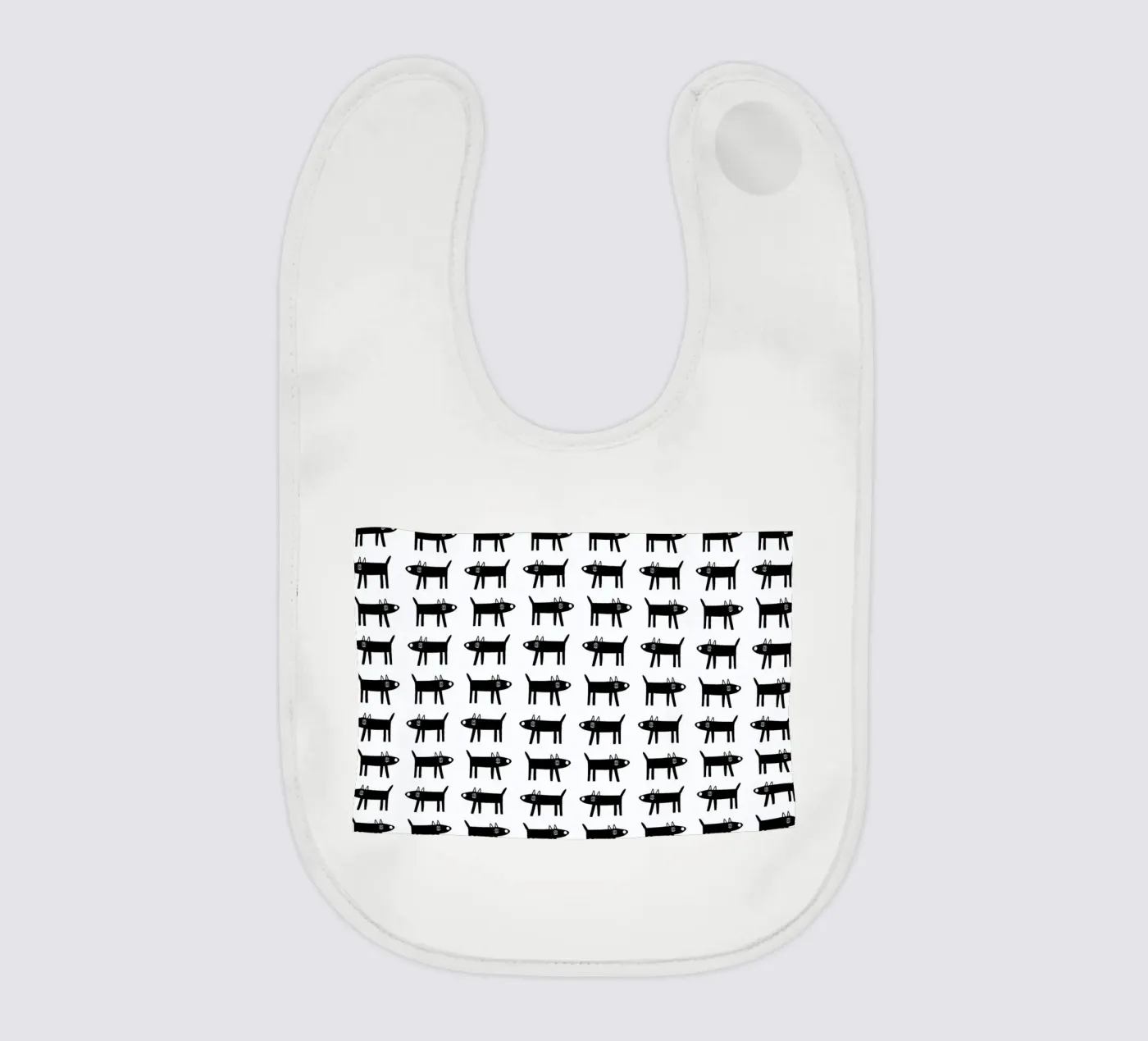 dog pattern 1 Babylätzchen von Studio Teer