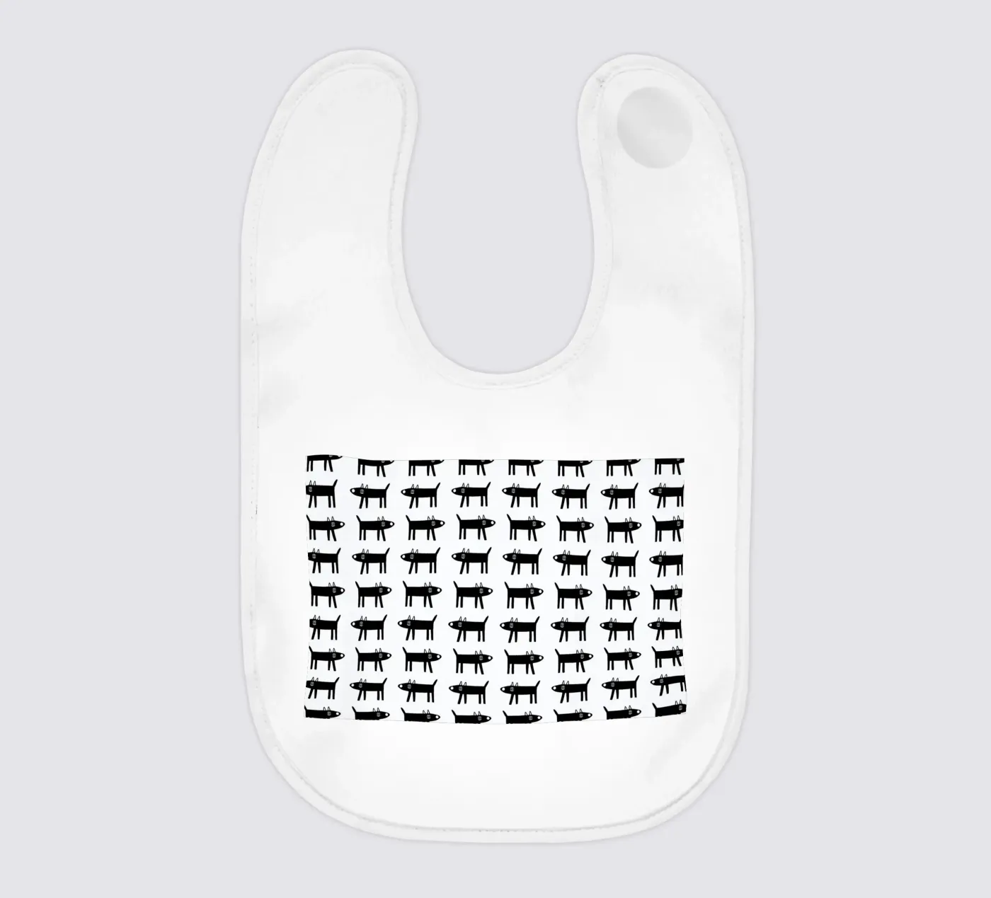 dog pattern 1 Babylätzchen von Studio Teer