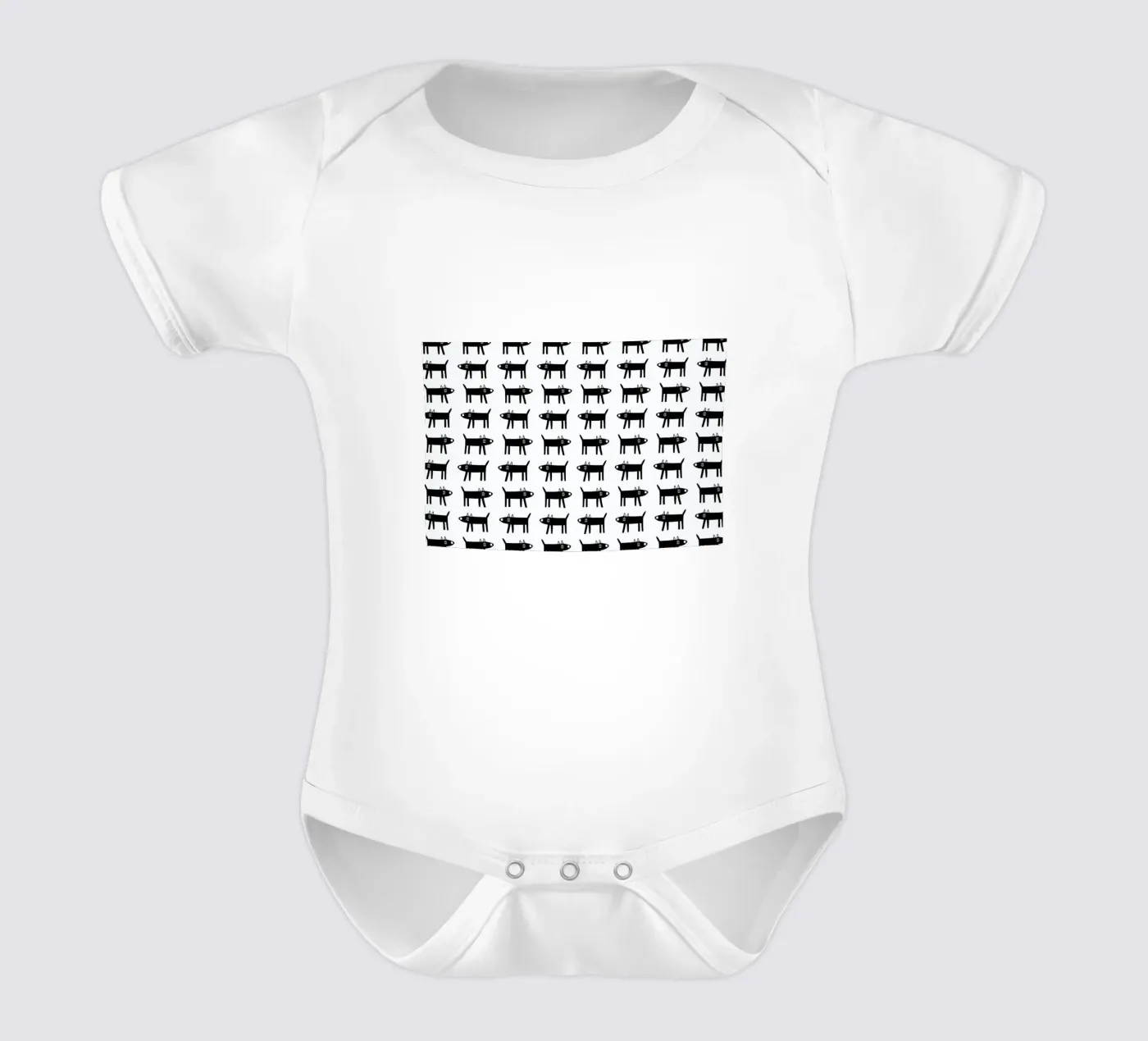 dog pattern 1 body bébé de Studio Teer