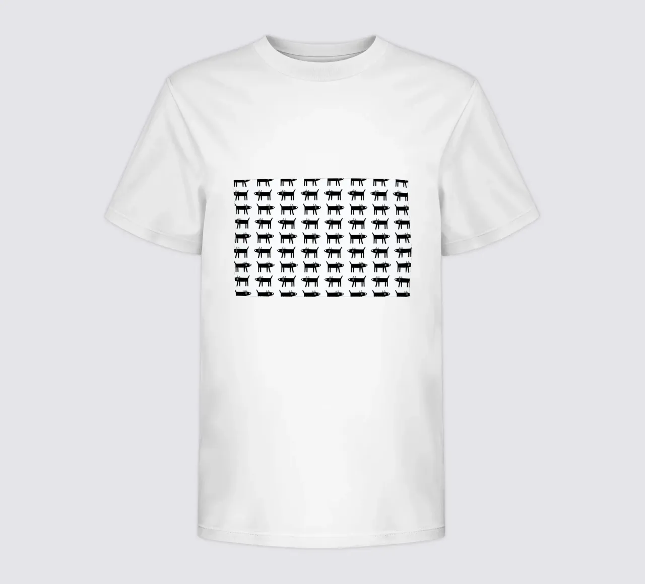 dog pattern 1 t-shirt bambini da Studio Teer