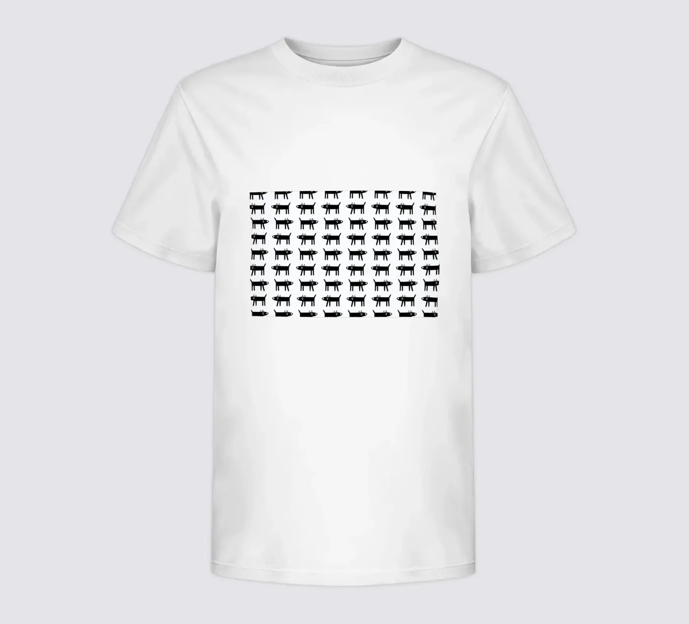 dog pattern 1 t-shirt bambini da Studio Teer