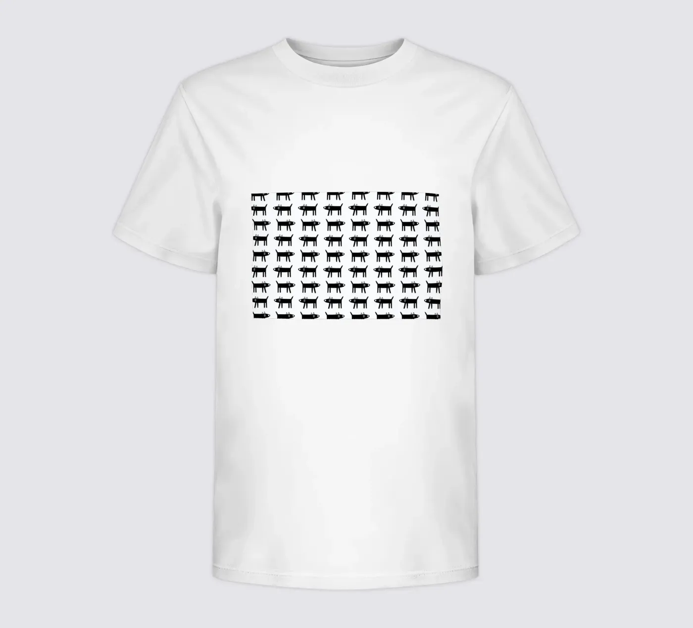 dog pattern 1 t-shirt bambini da Studio Teer