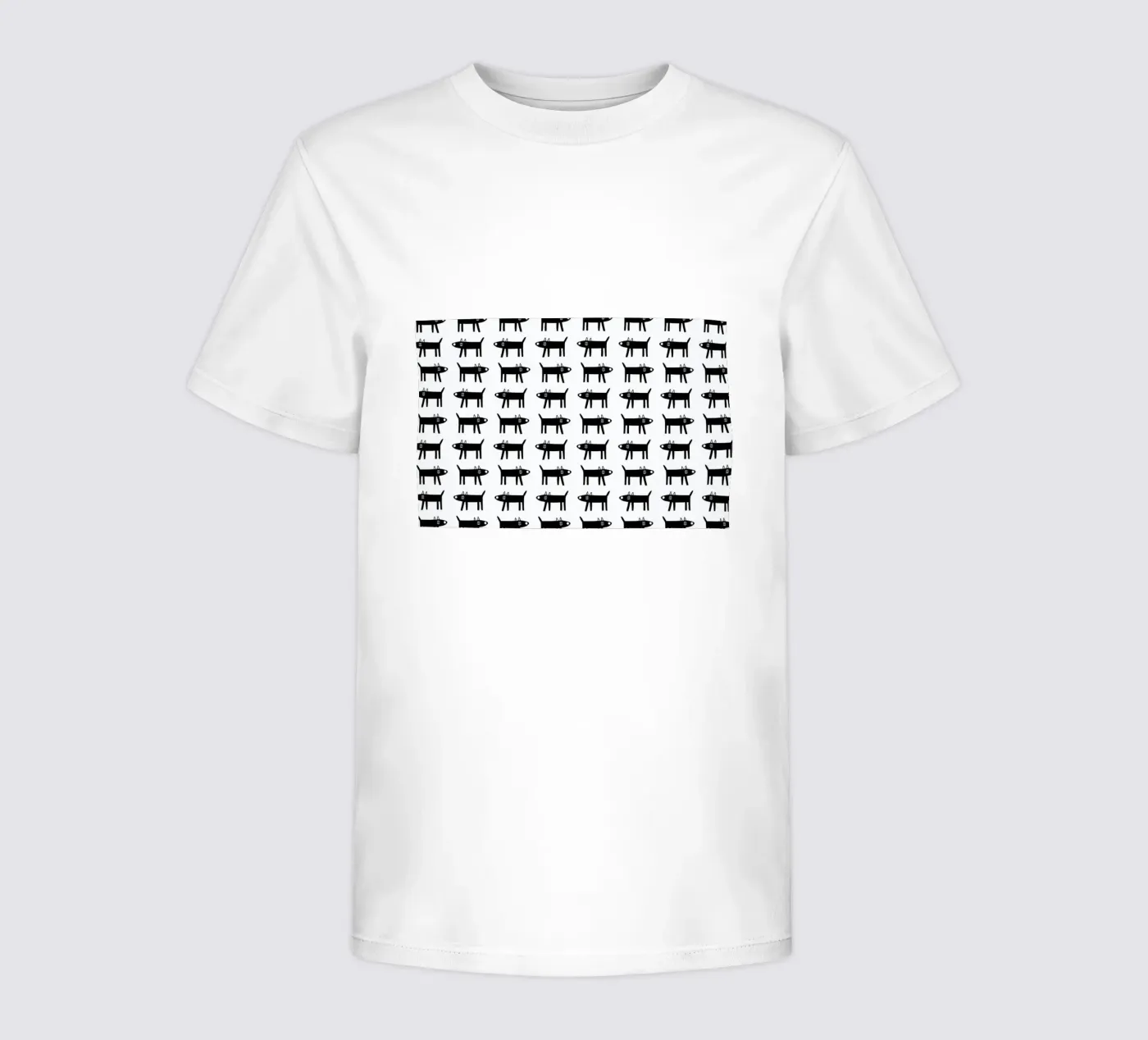 dog pattern 1 t-shirt bambini da Studio Teer