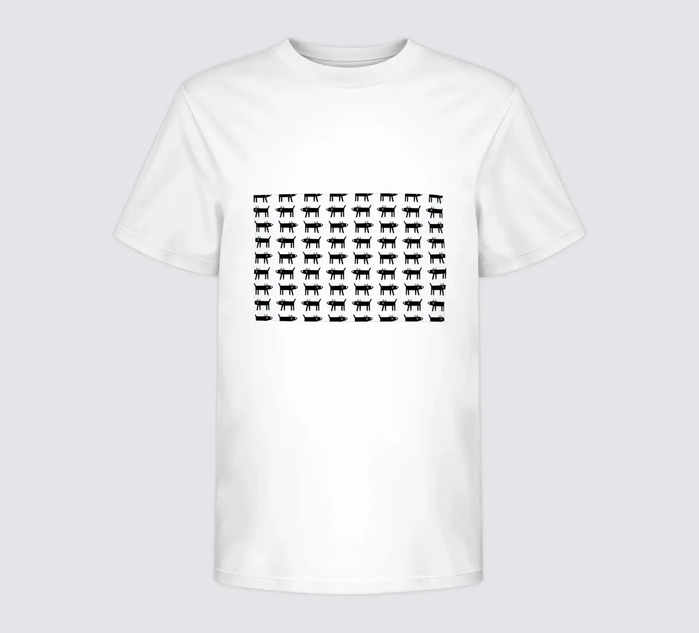 dog pattern 1 t-shirt bambini da Studio Teer