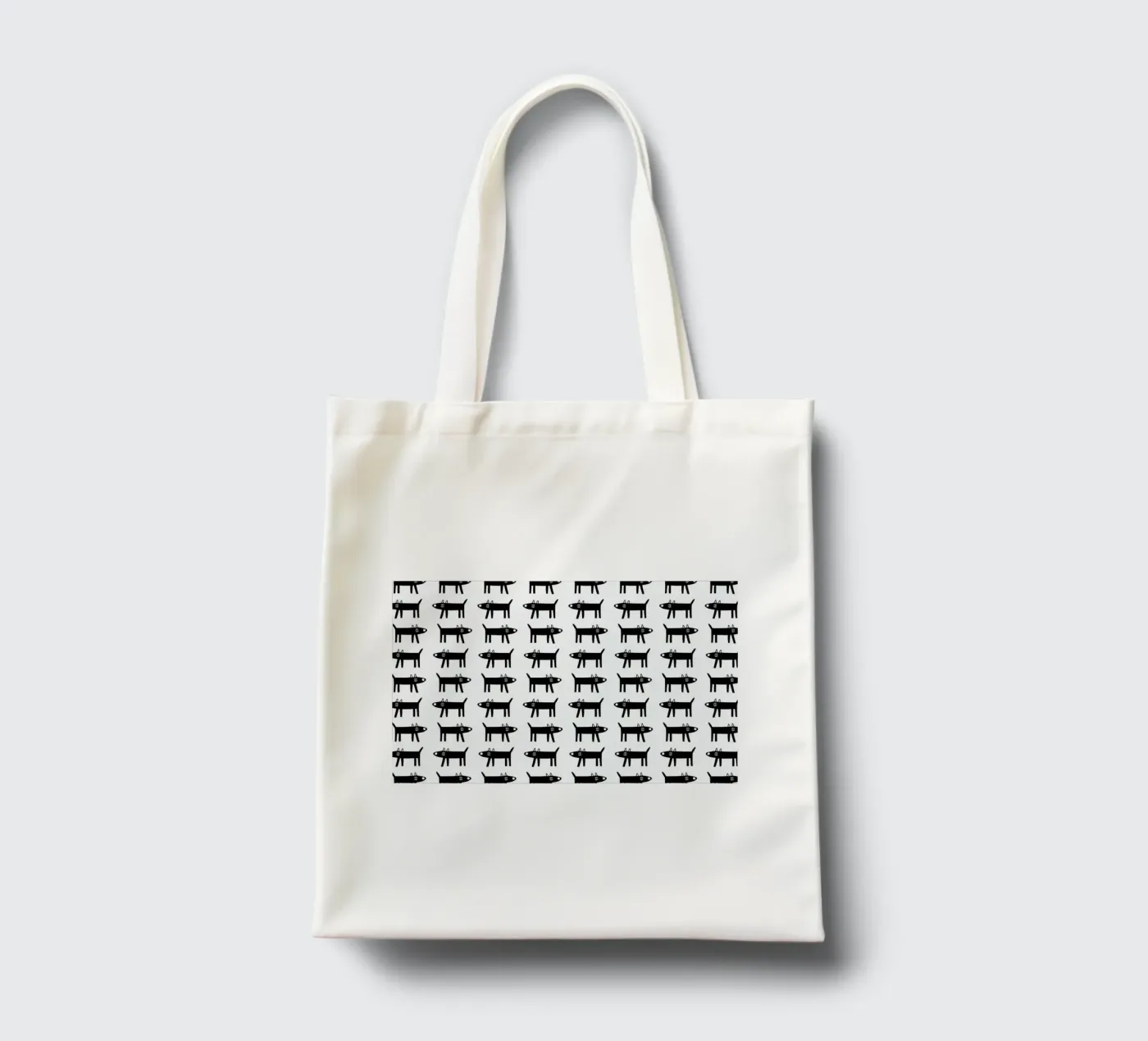 dog pattern 1 tote bag by Studio Teer