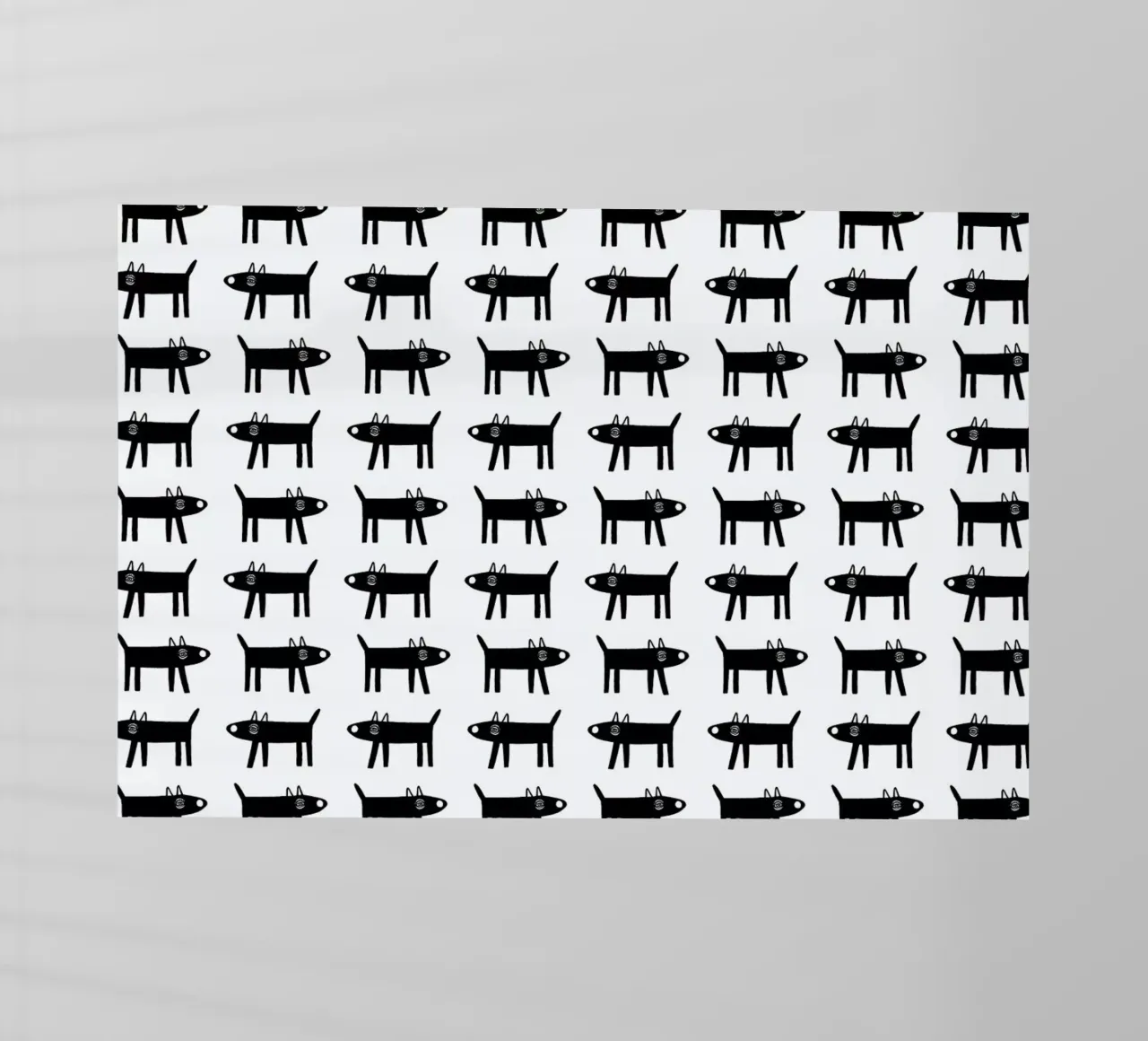 dog pattern 1 pellicola backlit da Studio Teer