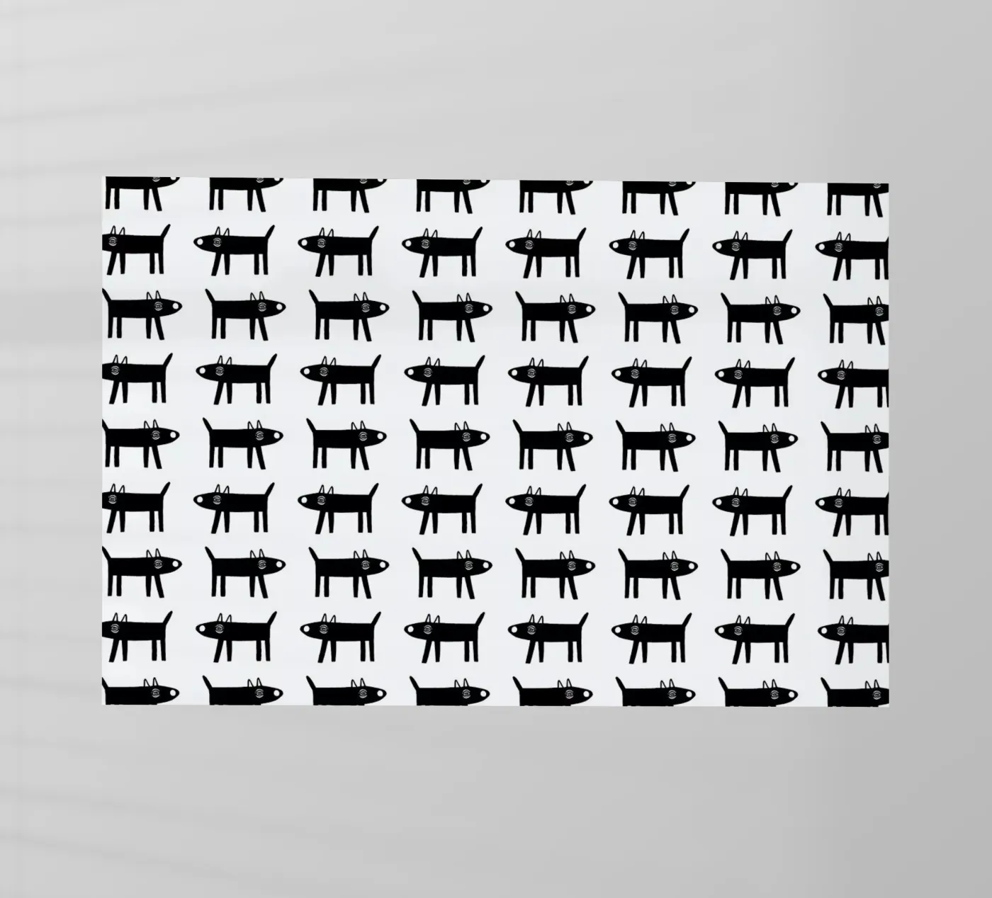 dog pattern 1 pellicola backlit da Studio Teer