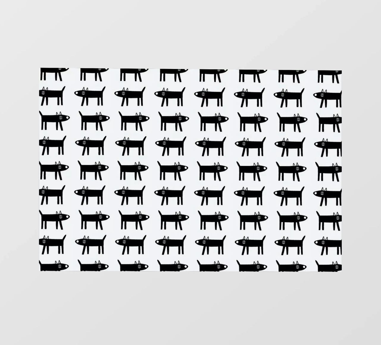 dog pattern 1 pellicola backlit da Studio Teer