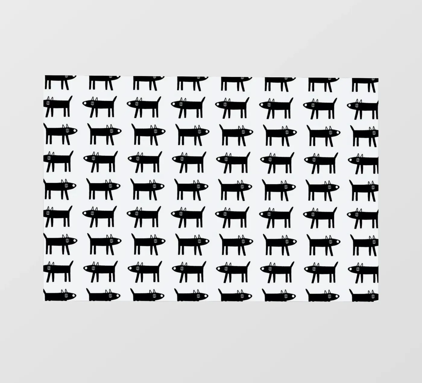 dog pattern 1 pellicola backlit da Studio Teer