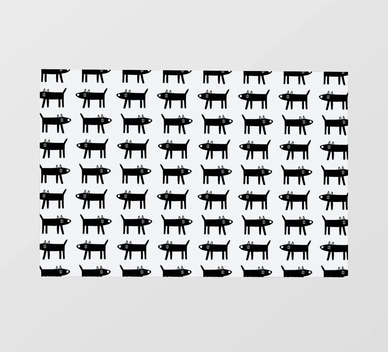 dog pattern 1 pellicola backlit da Studio Teer