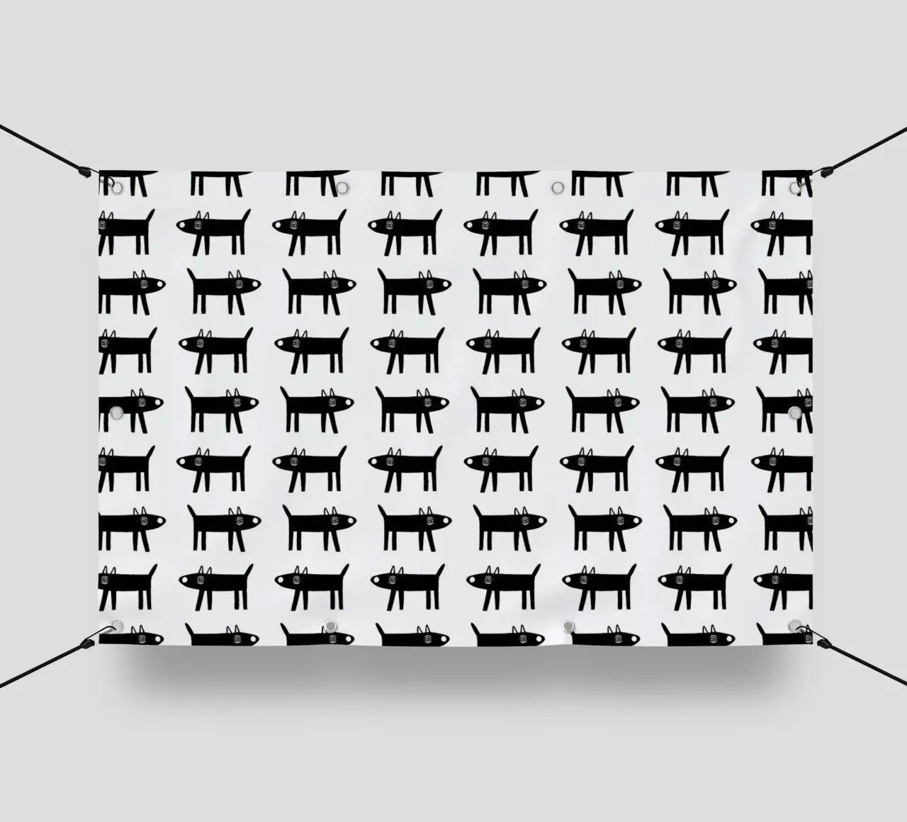 dog pattern 1 pvc cover by Studio Teer