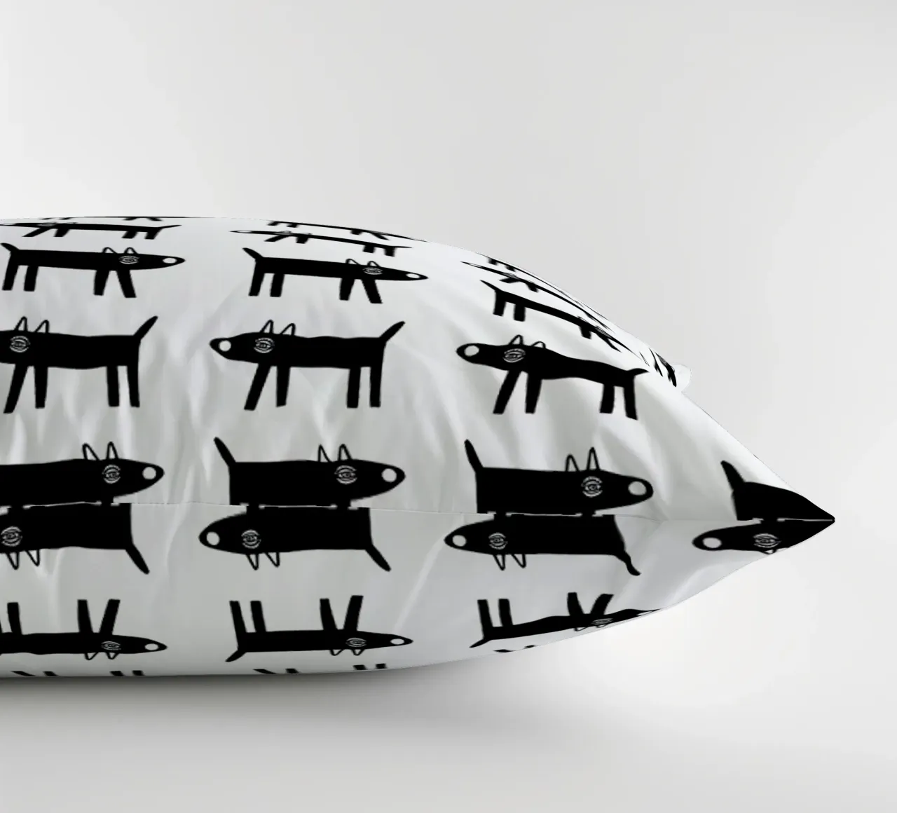 dog pattern 1 cuscino da Studio Teer
