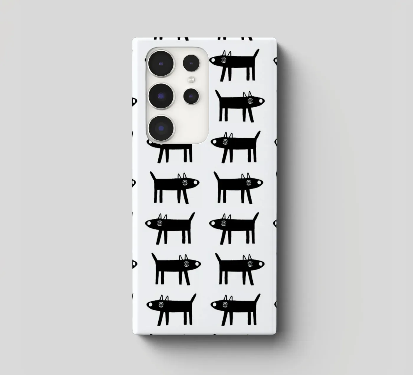 dog pattern 1 cover samsung da Studio Teer
