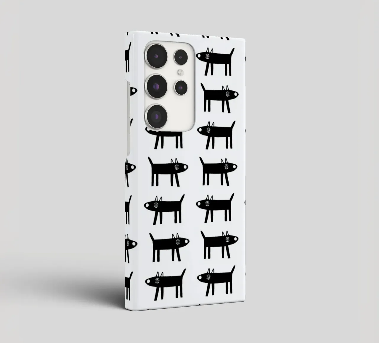 dog pattern 1 cover samsung da Studio Teer