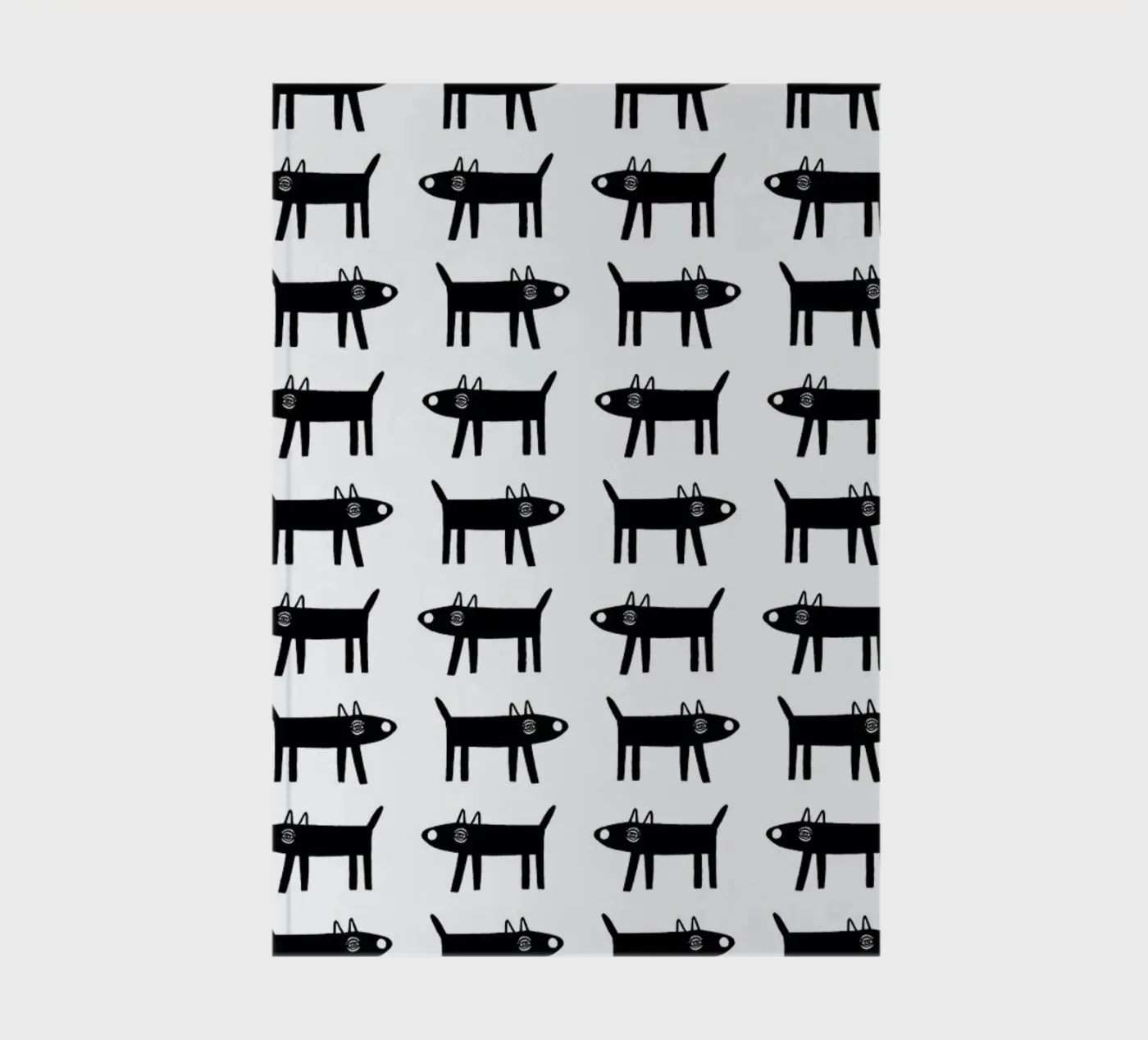 dog pattern 1 notitieboek van Studio Teer