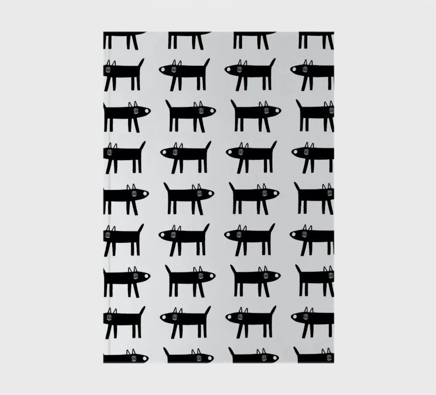dog pattern 1 notebook by Studio Teer