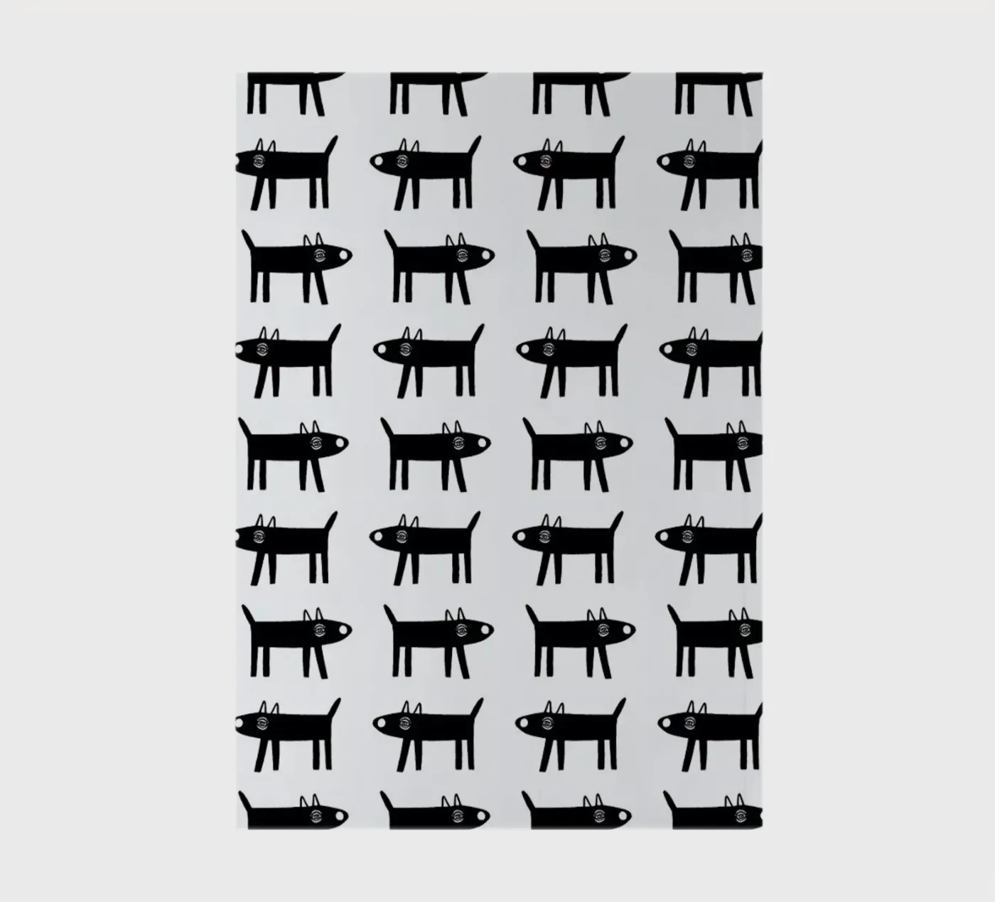 dog pattern 1 notebook by Studio Teer