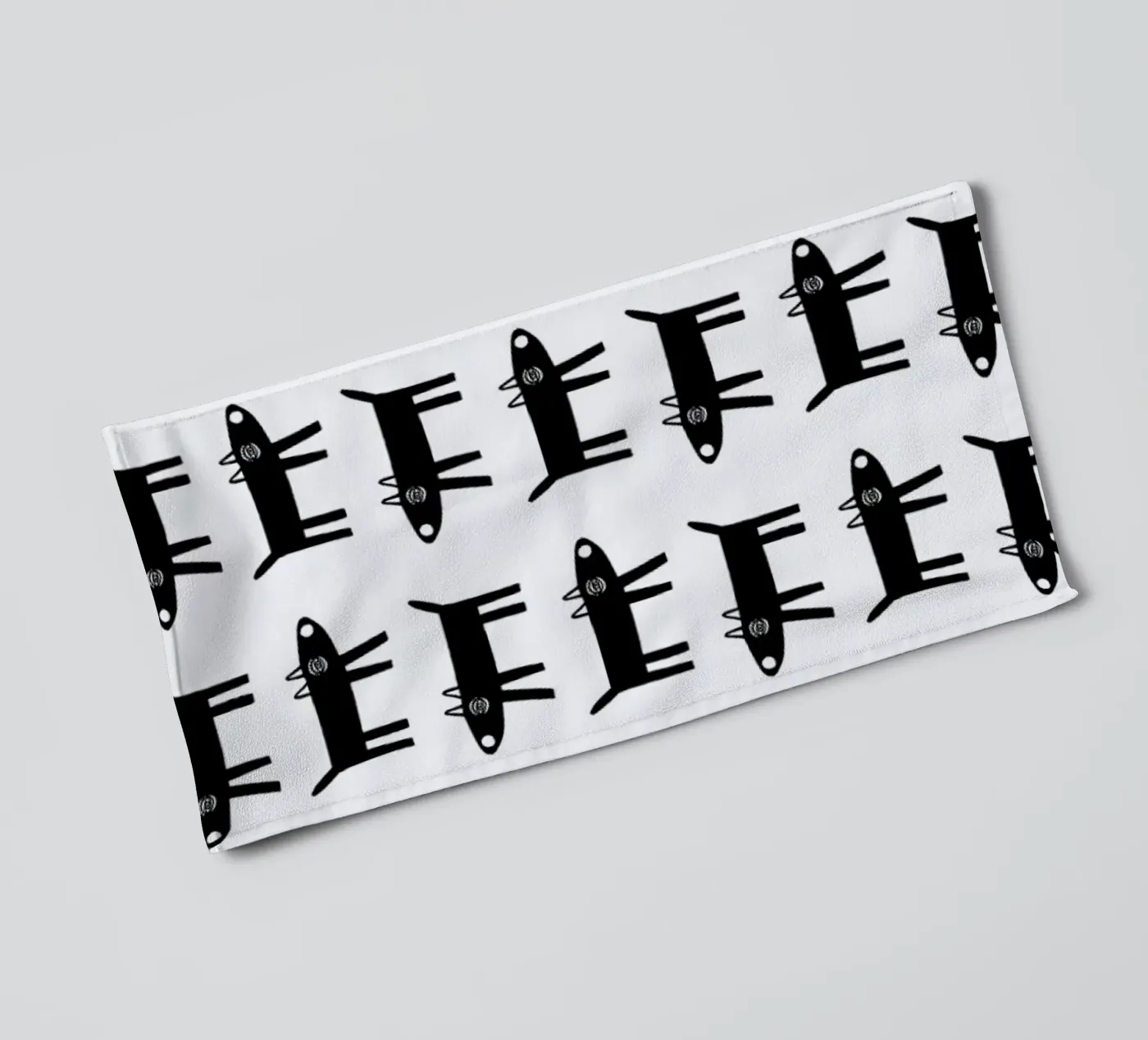 dog pattern 1 towel by Studio Teer