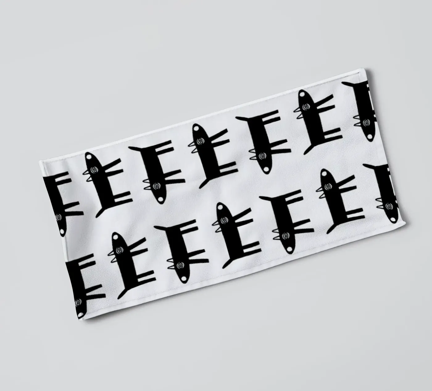 dog pattern 1 towel by Studio Teer