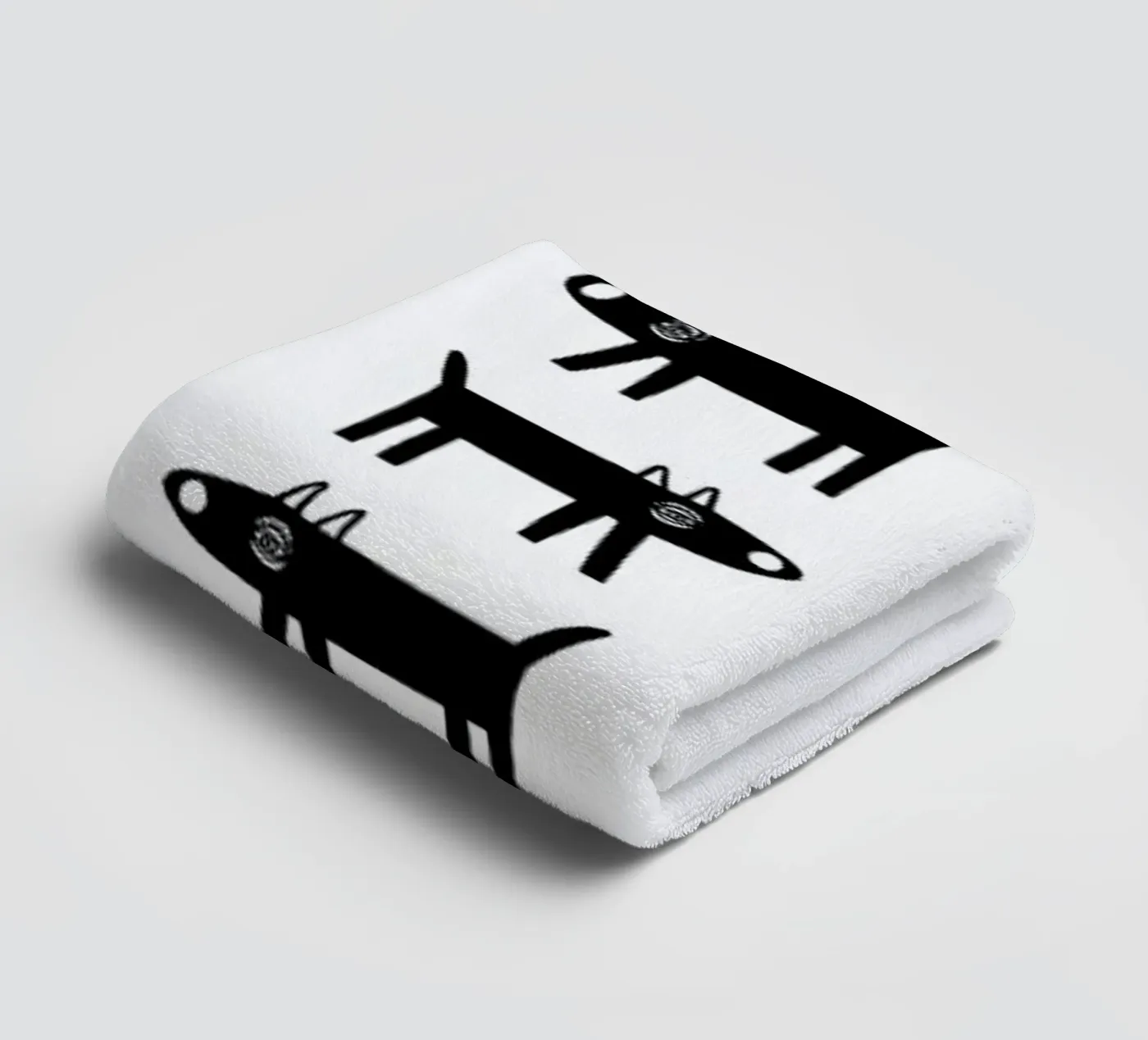 dog pattern 1 towel by Studio Teer