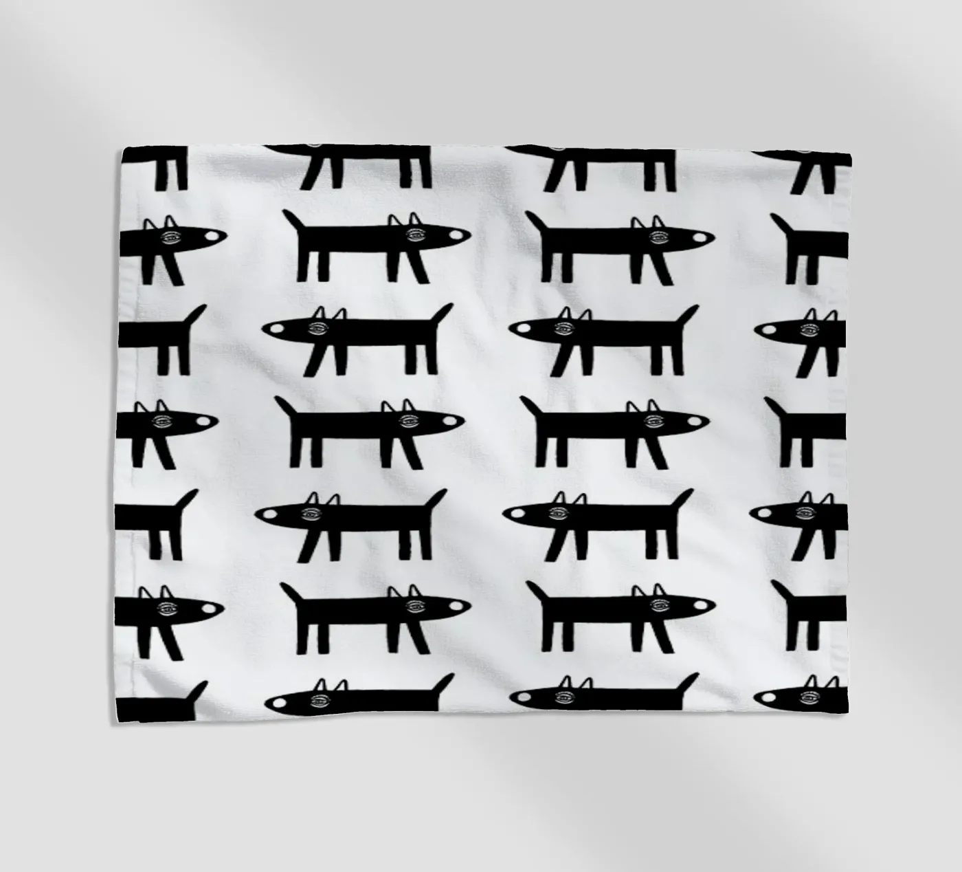 dog pattern 1 telo mare da Studio Teer