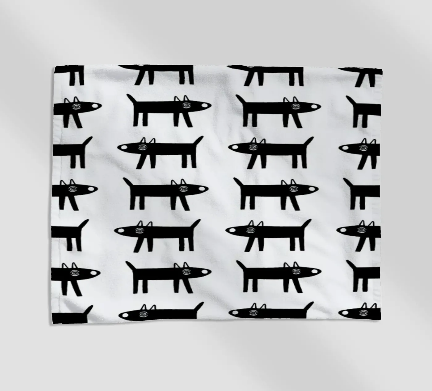 dog pattern 1 telo mare da Studio Teer