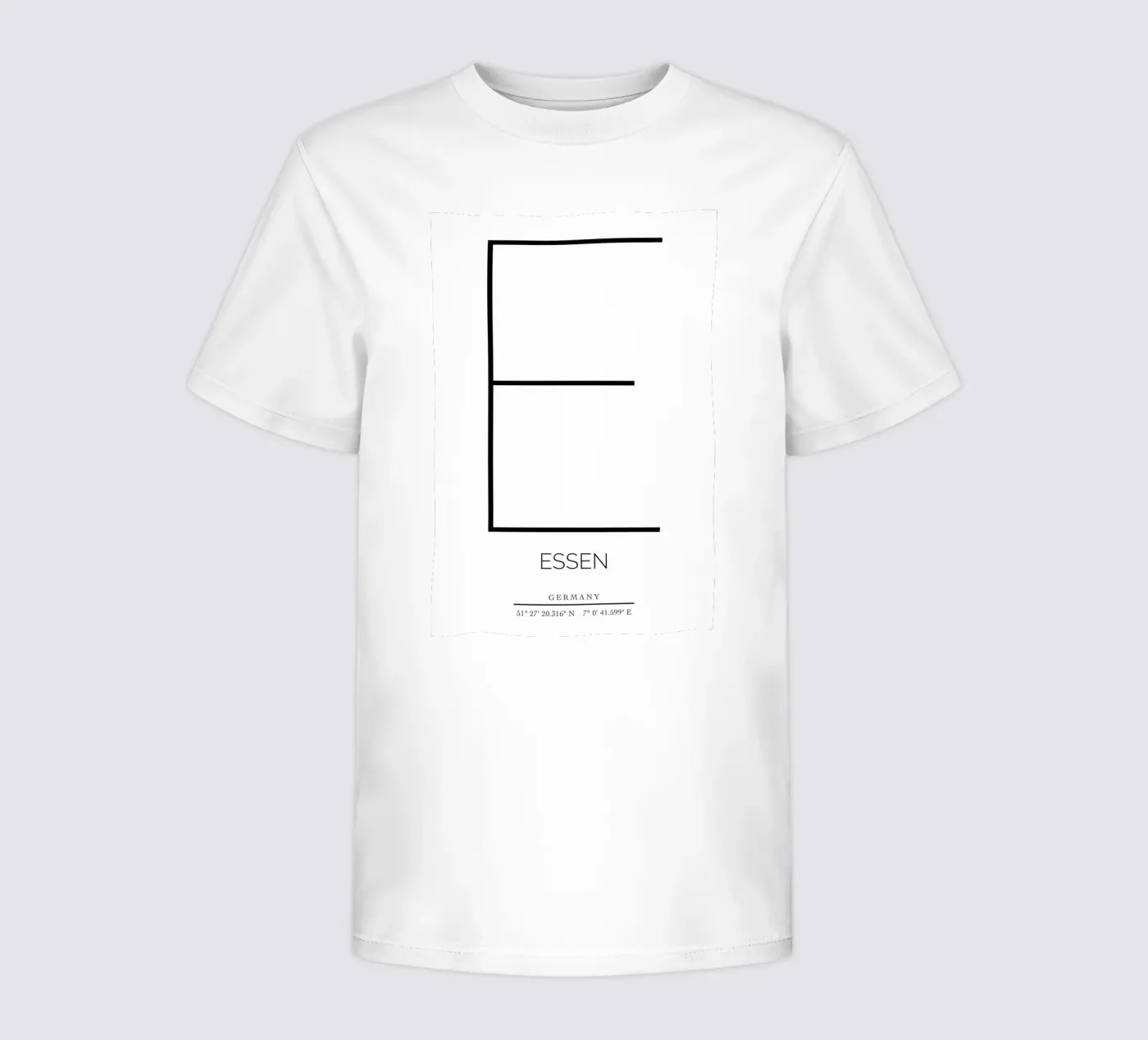ESSEN -  white t-shirt bambini da CityLights