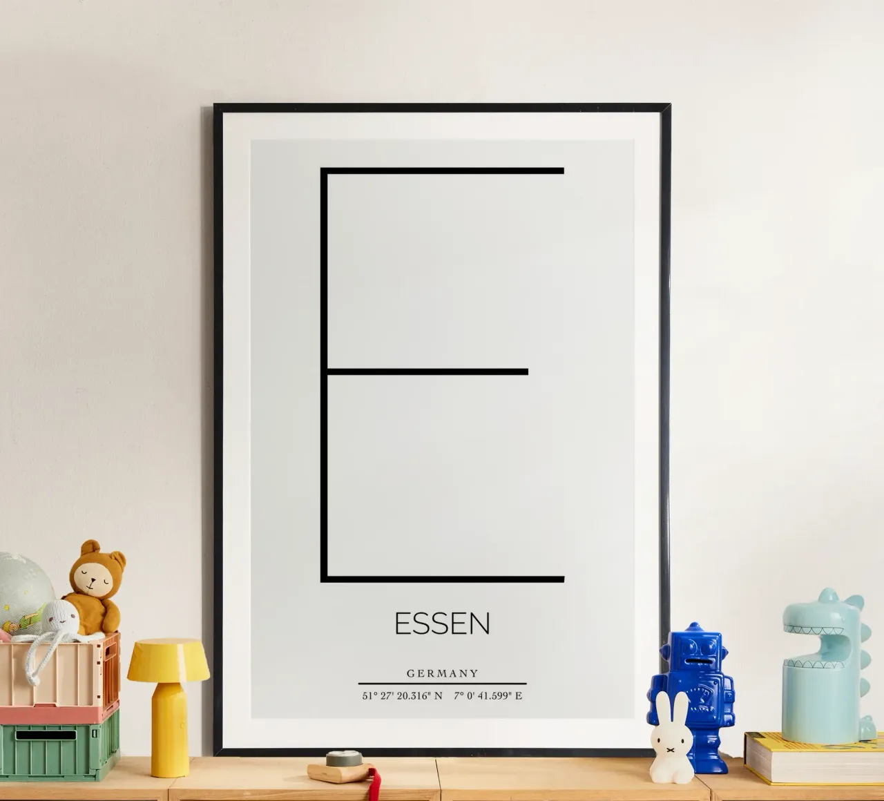 ESSEN - white poster da CityLights