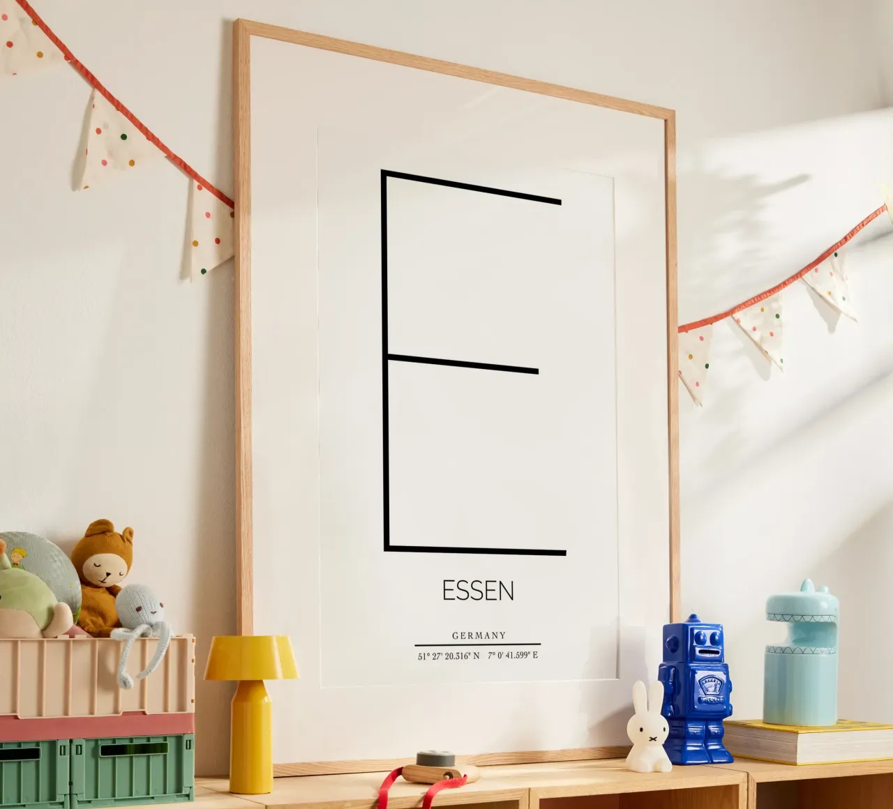 ESSEN - white poster da CityLights