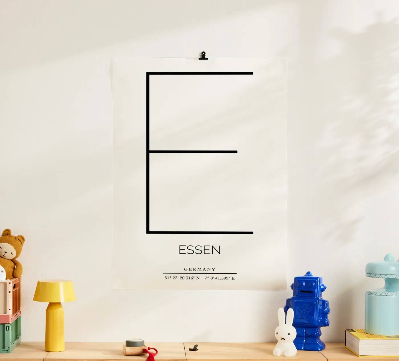 ESSEN -  white poster da CityLights