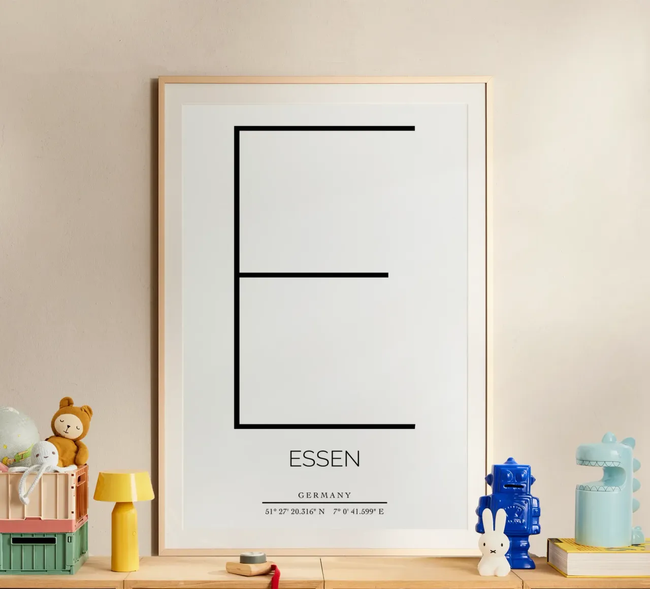 ESSEN - white poster da CityLights
