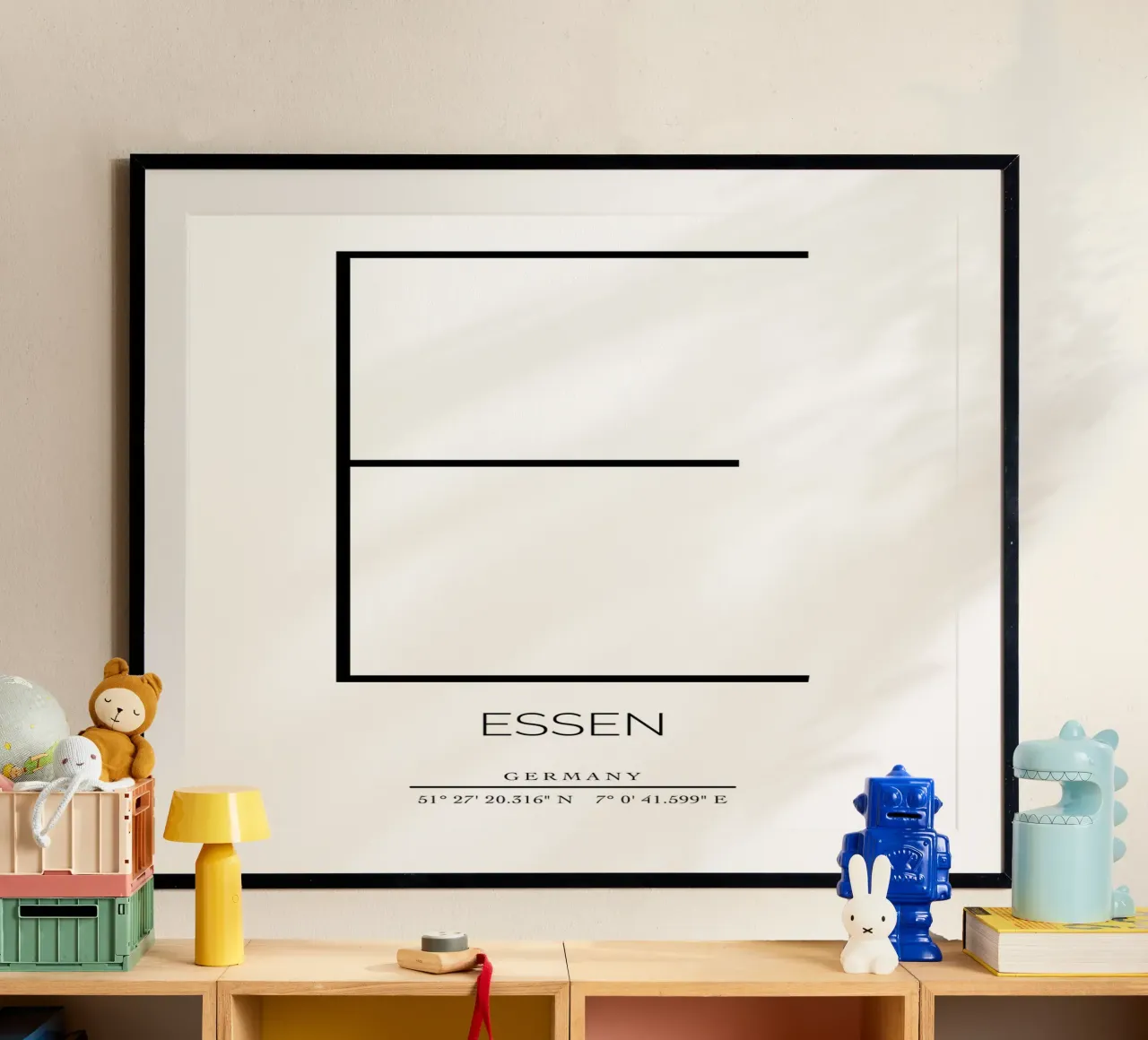 ESSEN - white poster da CityLights