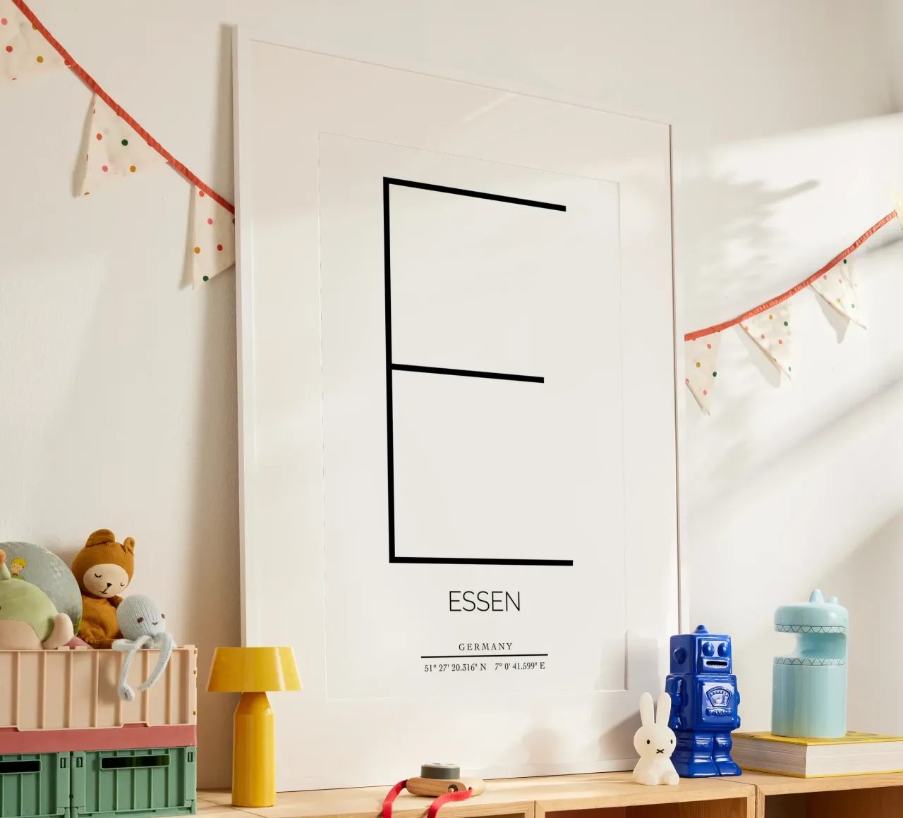 ESSEN - white poster da CityLights