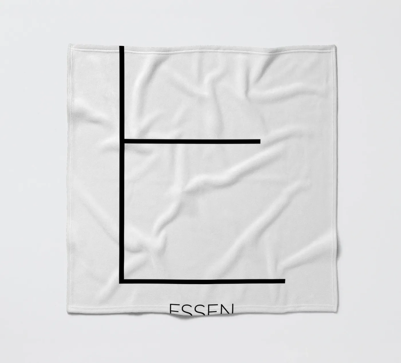ESSEN - white fleecedeken van CityLights