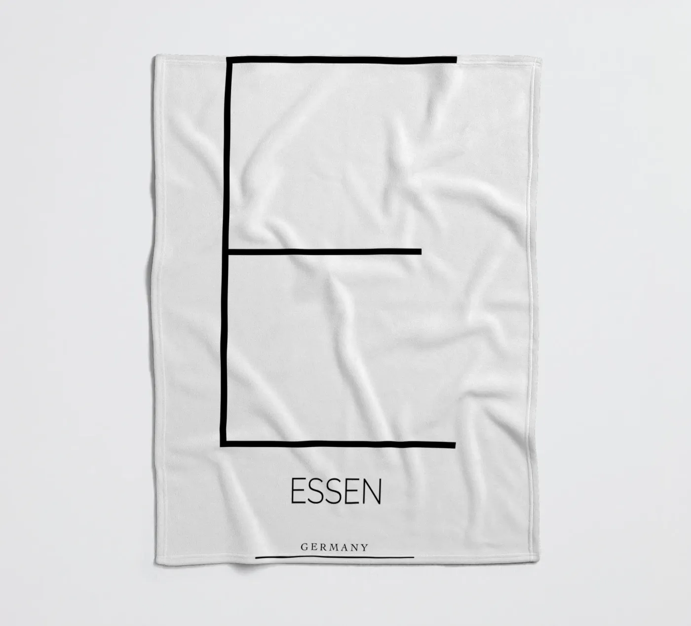 ESSEN - white fleecedeken van CityLights