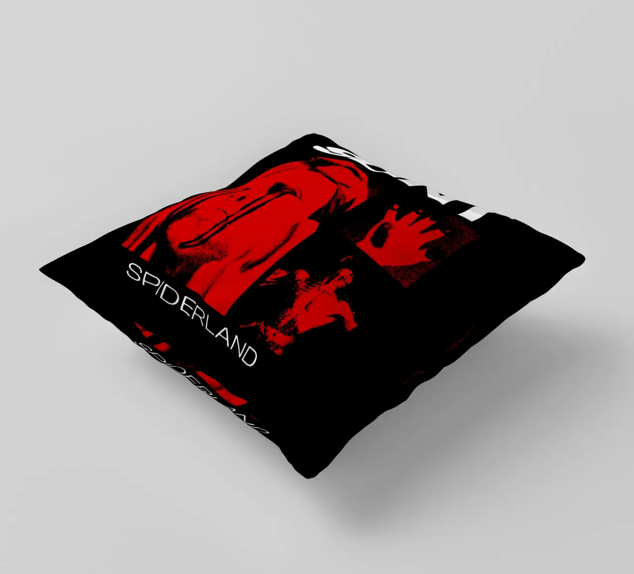 Silhouette Spiderland - Slint Rock cuscino da mannys_artt