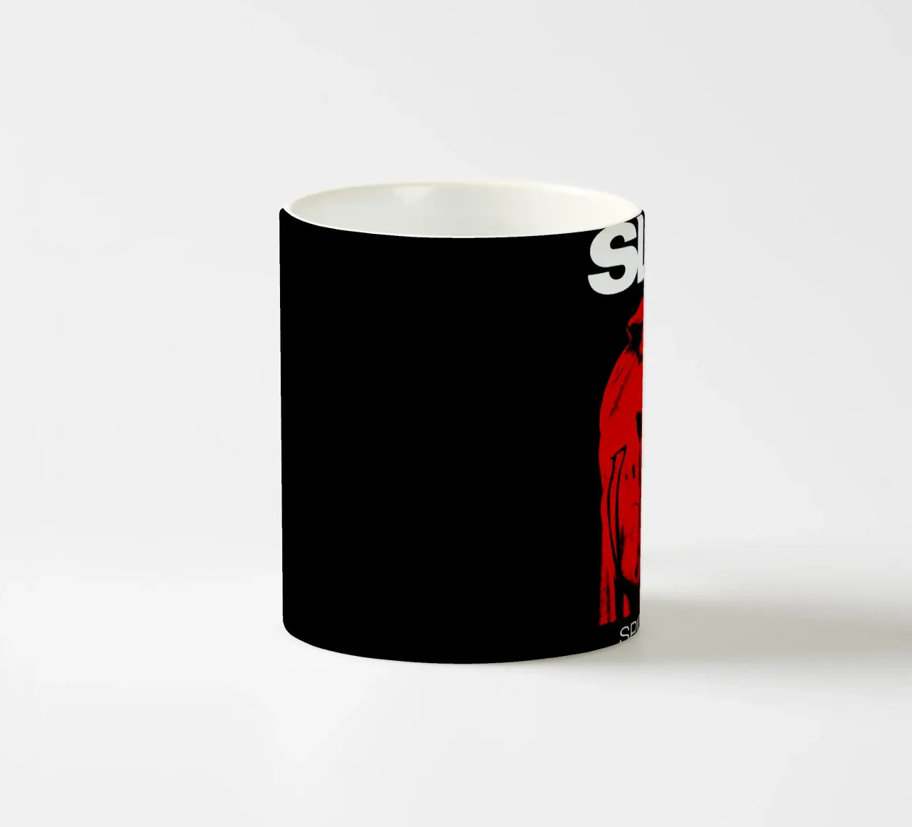 Silhouette Spiderland - Slint Rock tazza in ceramica da mannys_artt