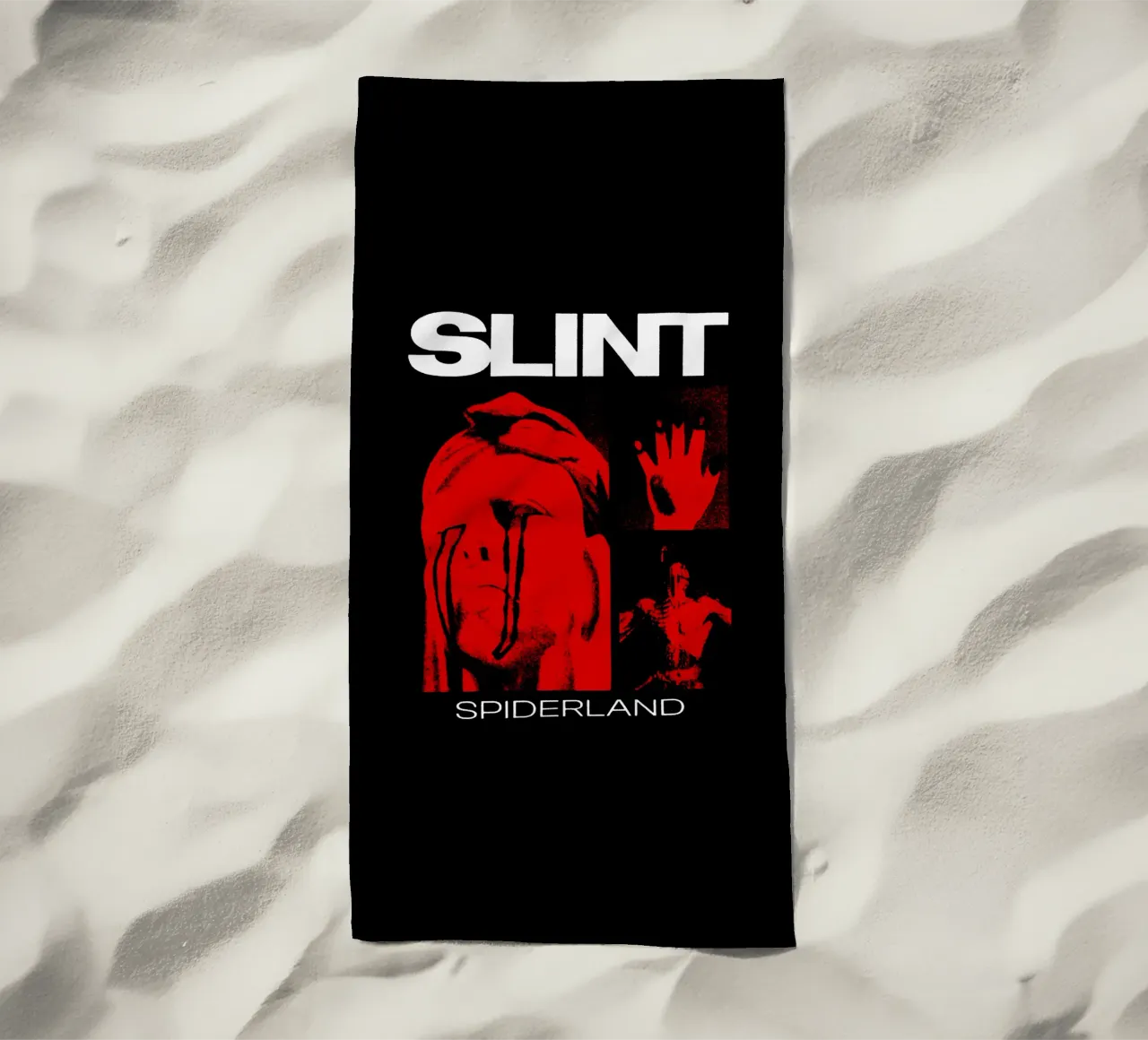 Silhouette Spiderland - Slint Rock telo mare da mannys_artt