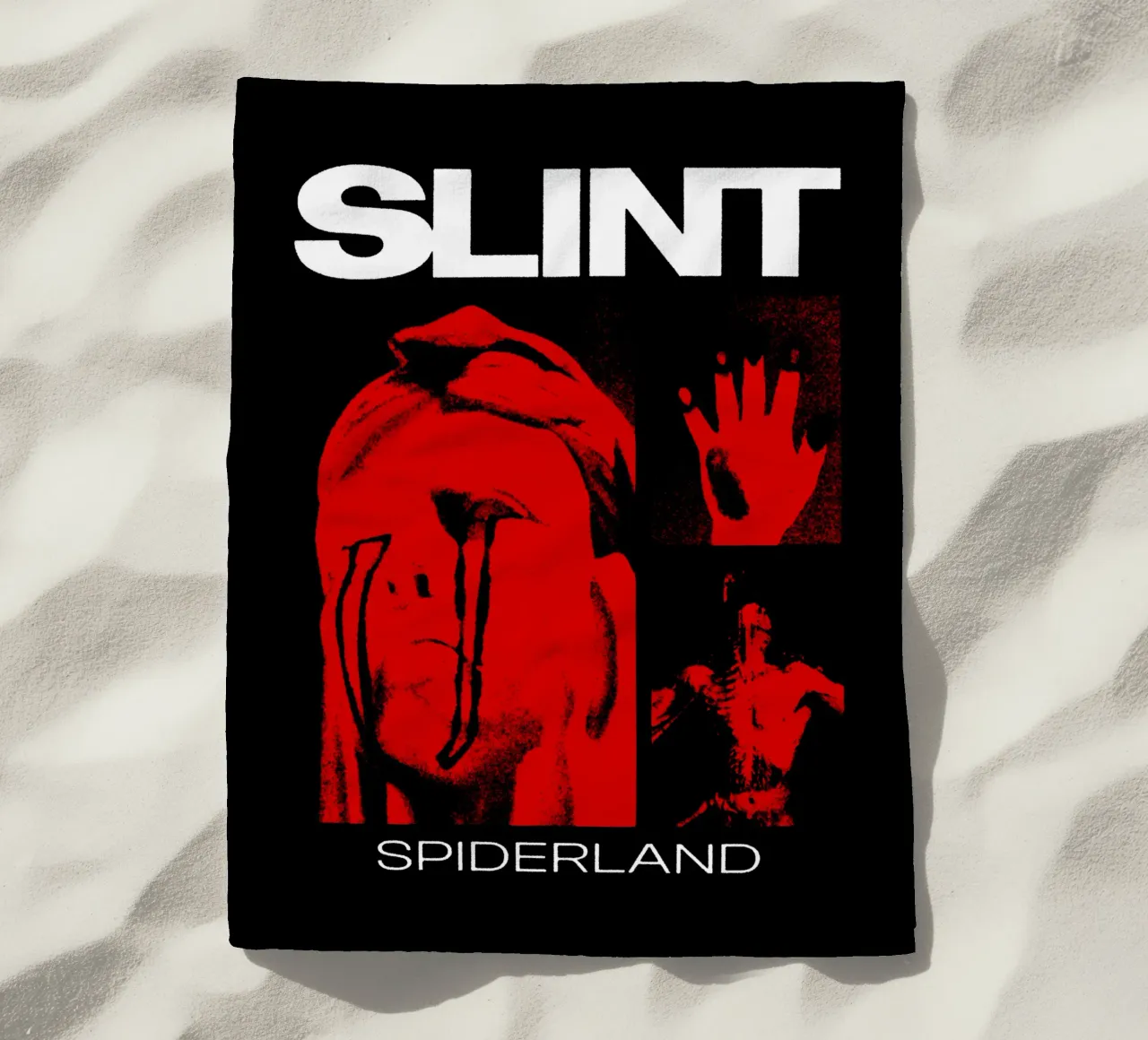 Silhouette Spiderland - Slint Rock telo mare da mannys_artt