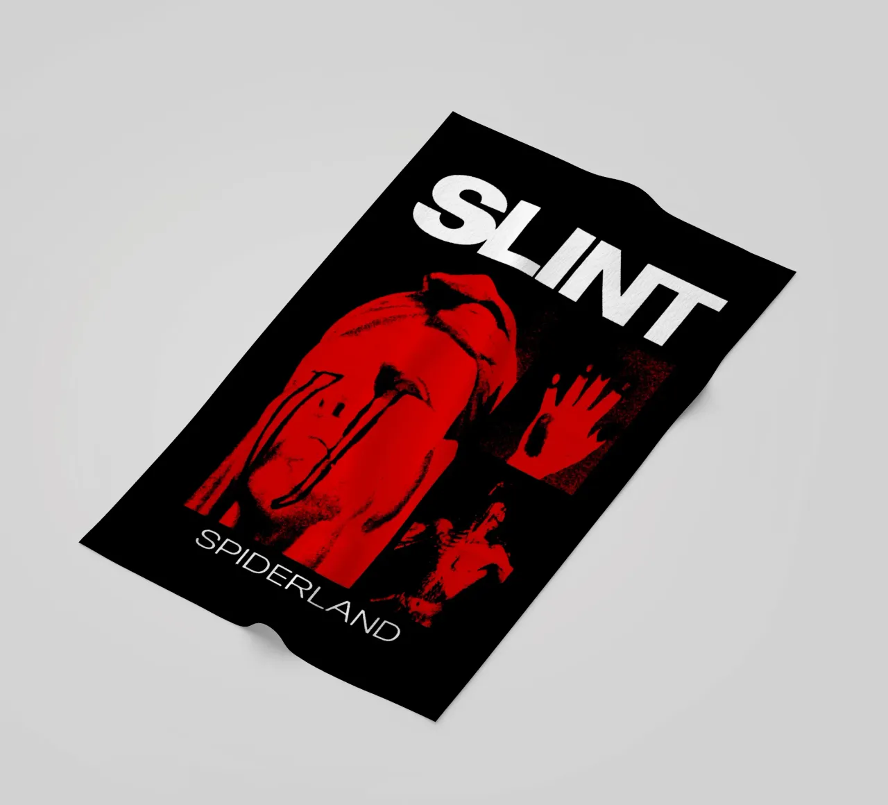 Silhouette Spiderland - Slint Rock telo mare da mannys_artt