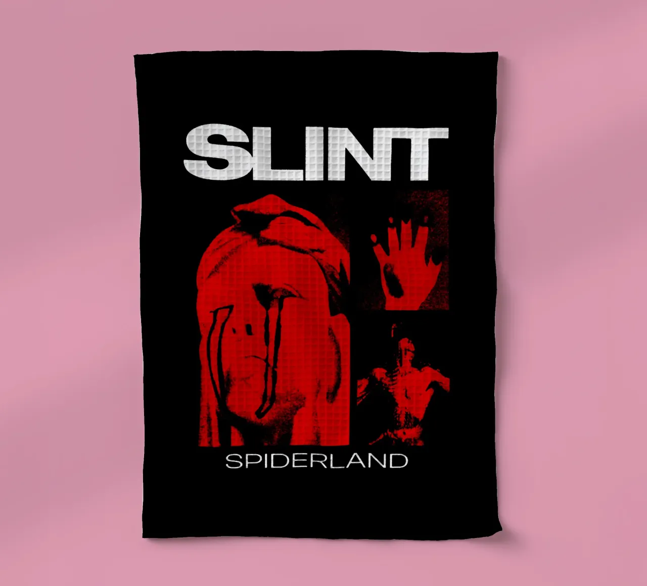 Silhouette Spiderland - Slint Rock canovaccio da cucina da mannys_artt