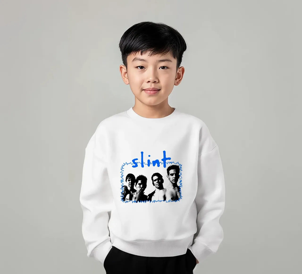Silhouette Stile Folk - Slint felpa bambino da mannys_artt
