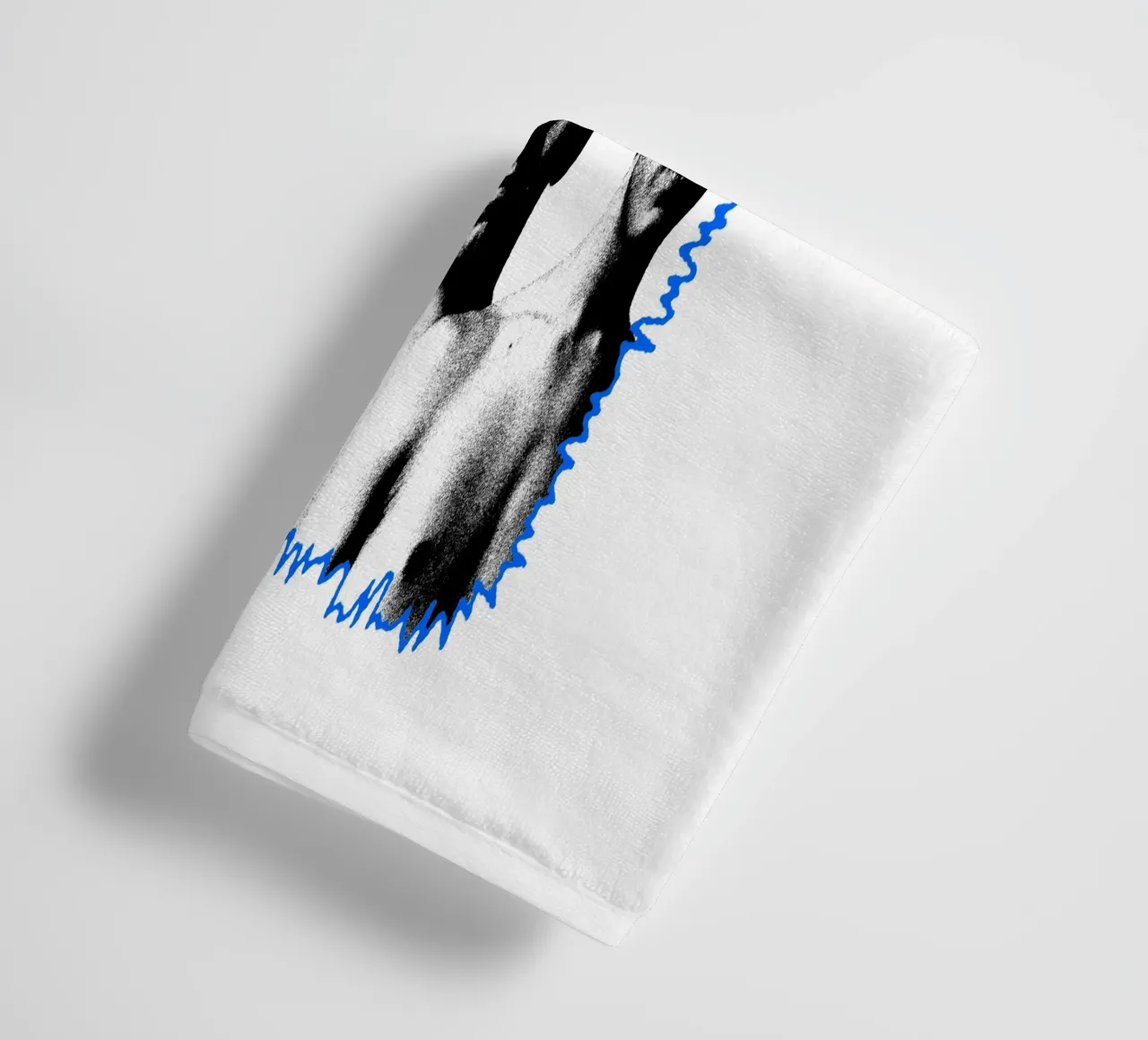 Silhouette Style Folk - Slint towel by mannys_artt