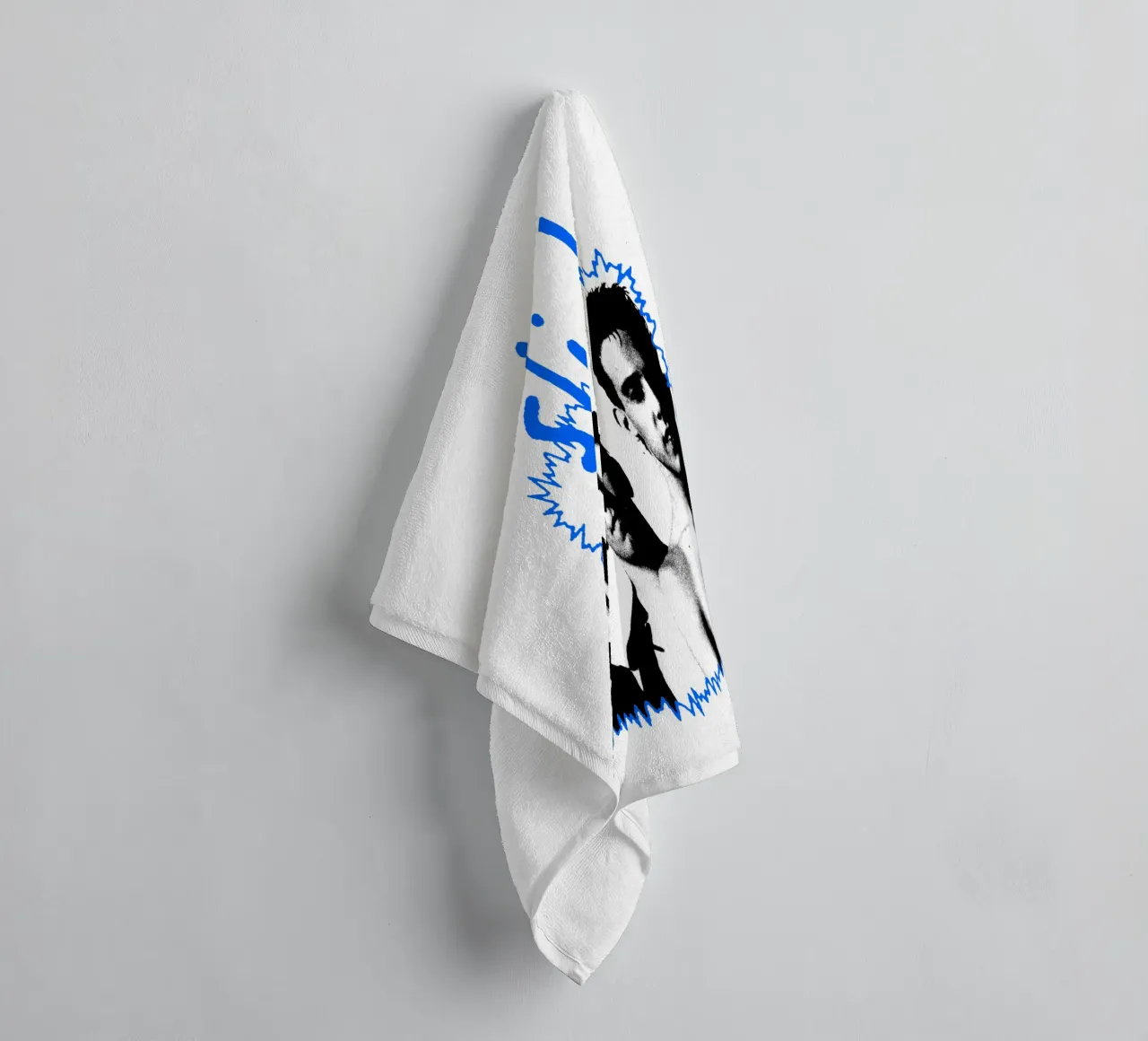 Silhouette Style Folk - Slint towel by mannys_artt