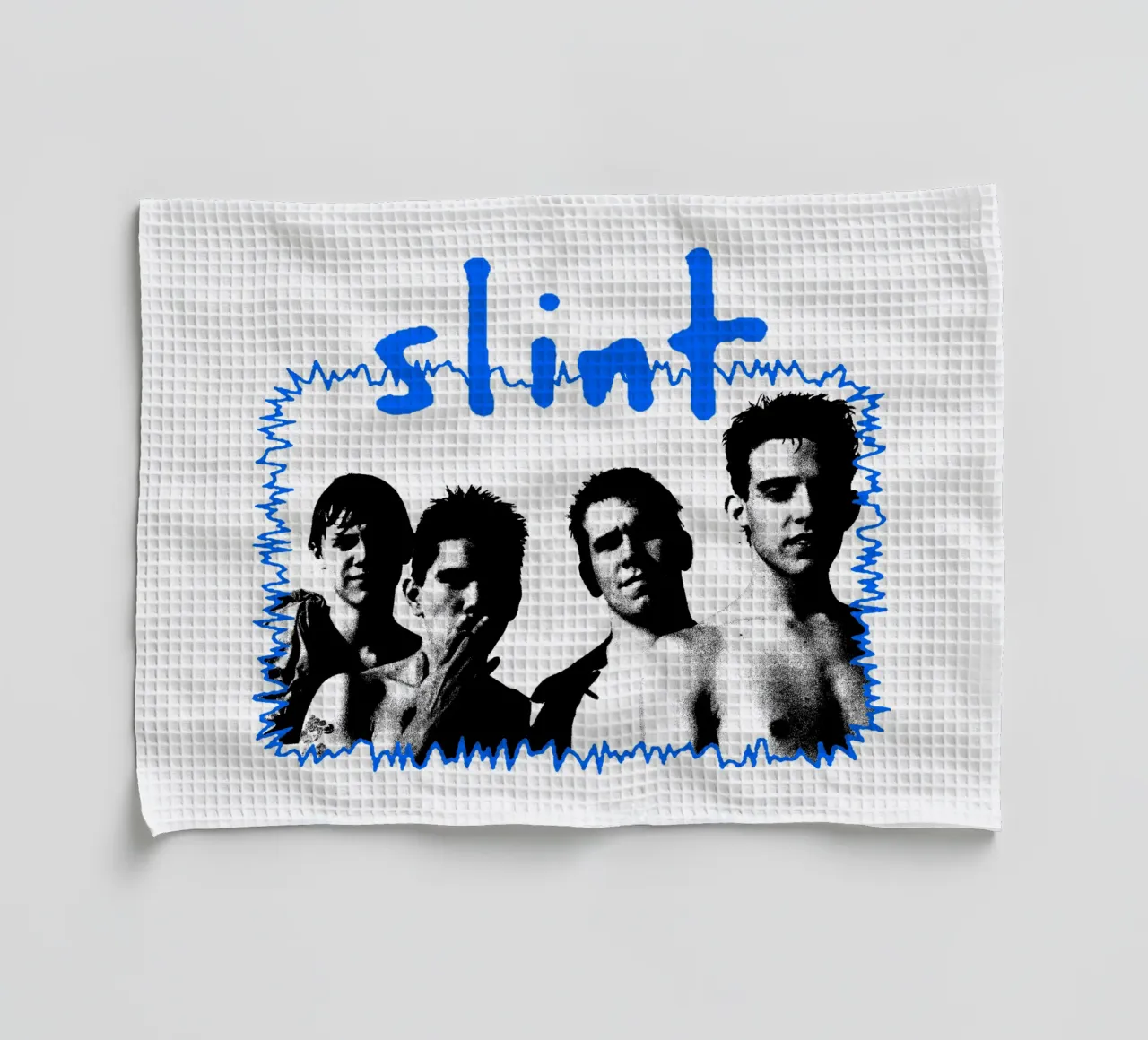 Silhouette Stile Folk - Slint canovaccio da cucina da mannys_artt