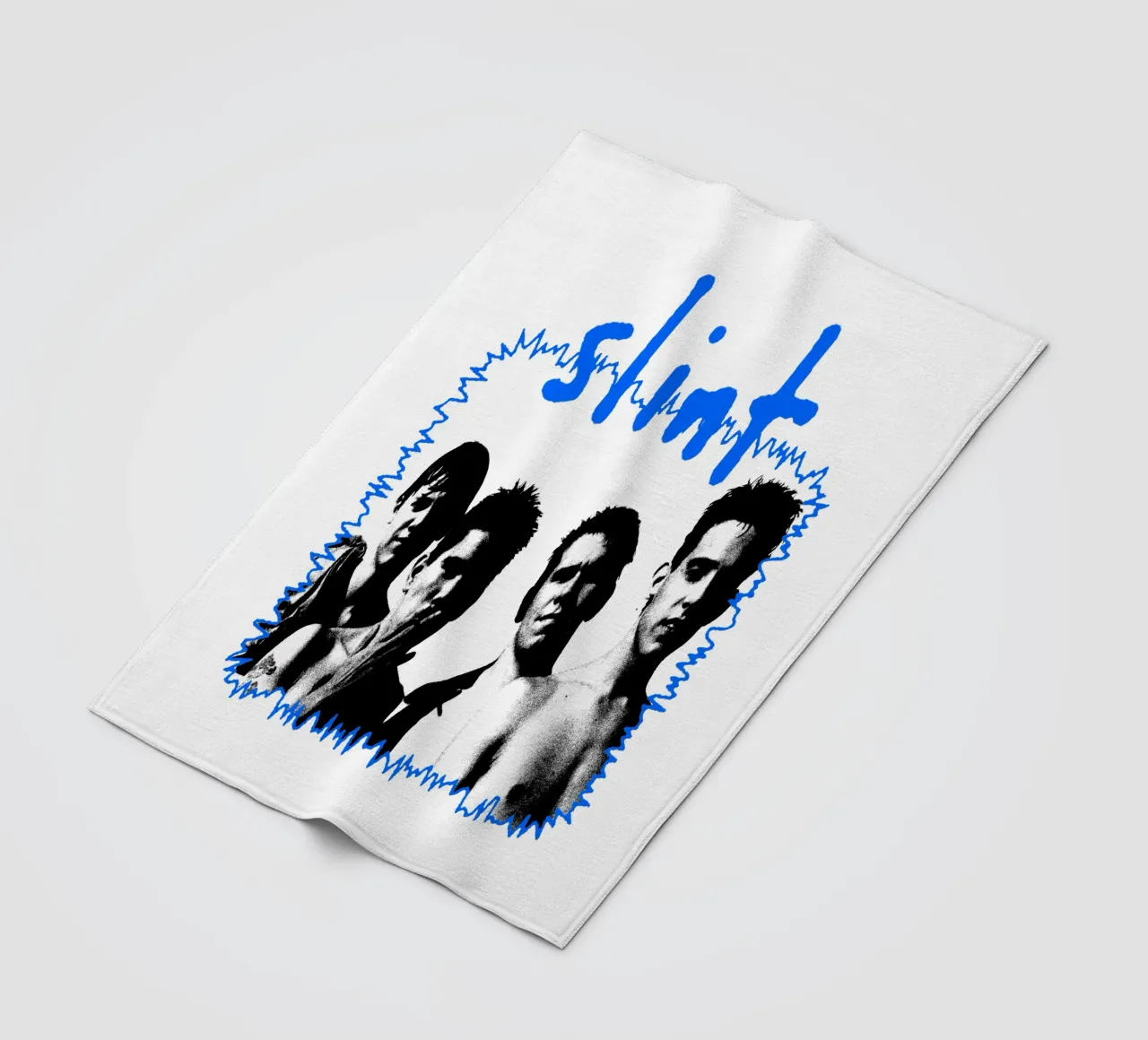 Silhouette Stile Folk - Slint coperta in pile da mannys_artt
