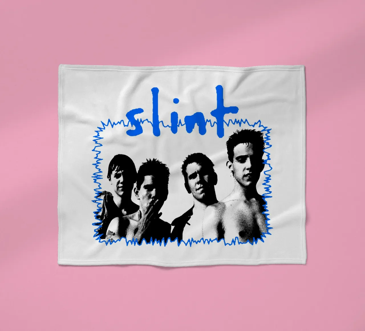 Silhouette Stile Folk - Slint coperta in pile da mannys_artt