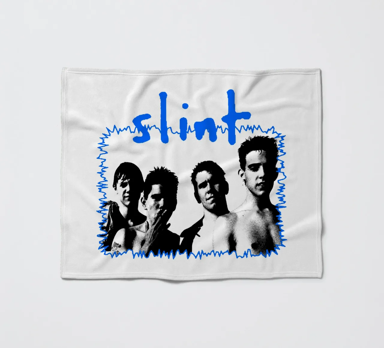 Silhouette Stile Folk - Slint coperta in pile da mannys_artt