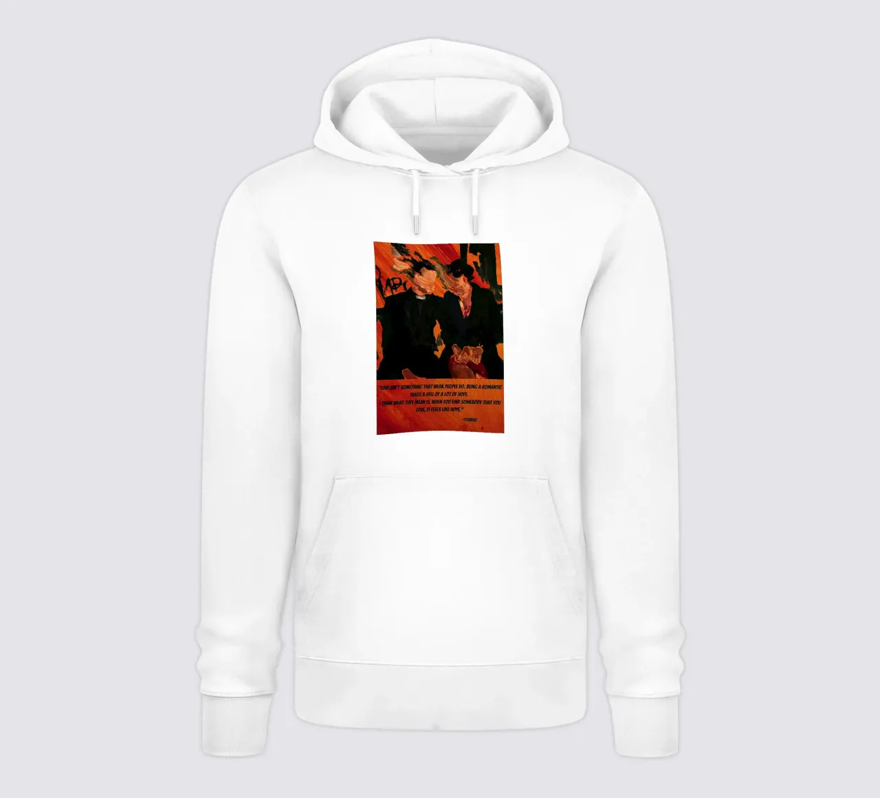 Love Is Not Something Fleabag Poster felpa con cappuccio da JAMYETY